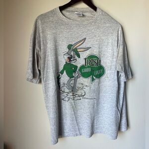 Vintage 1992 bugs bunny Irish tee